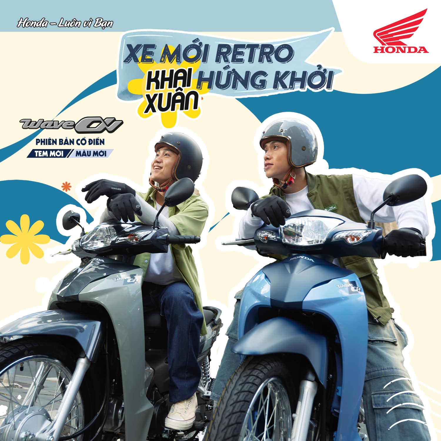 🌸 XE MỚI "RETRO" - KHAI XUÂN HỨNG KHỞI