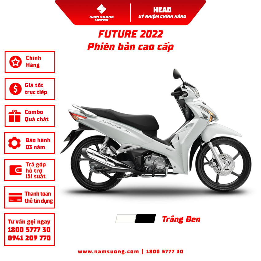 Review Xe Future 2022 125 Fi  HÒA BÌNH MINH