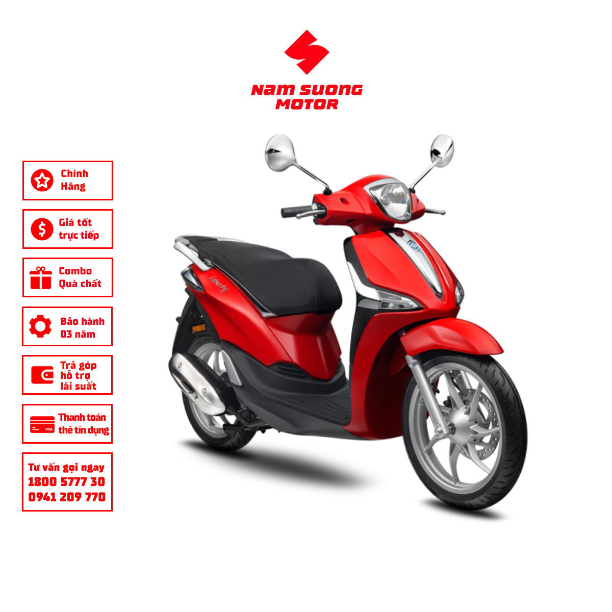 Xe Piaggio Liberty 2018 2019 giá bao nhiêu Có nên mua trả góp  Danhgiaxe