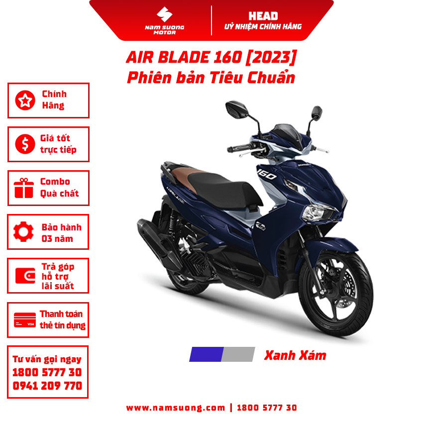 Air Blade 125/160Cc [2023] | Nam Sương Motor