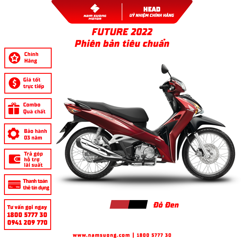 Đánh giá Future 125cc  nhẹ nhàng mà không kém phần ấn tượng