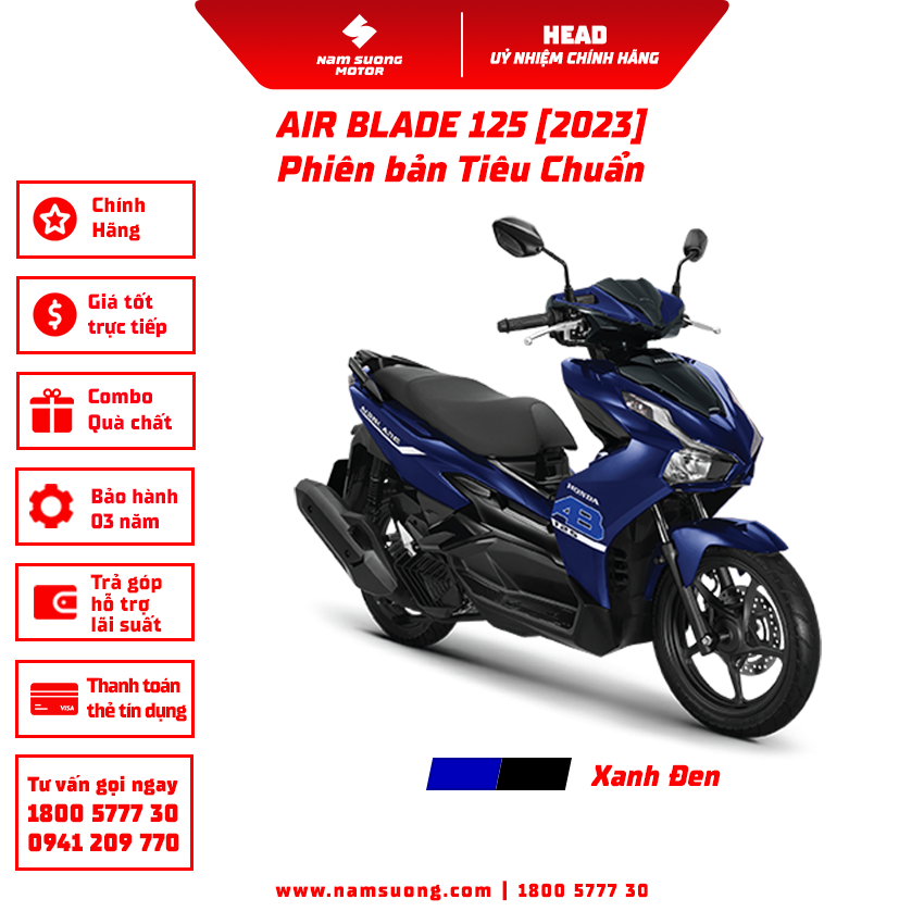 Air Blade 160cc  Hệ Thống HEAD Phát Tiến