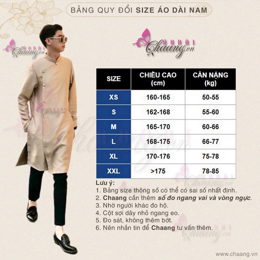 Áo Dài Nam Cách Tân Trắng Truyền Thống Chaang May Sẵn Vải Tafta Dáng Lịch Lãm Dự Tiệc Cưới Lễ Tết Đẹp ADC32