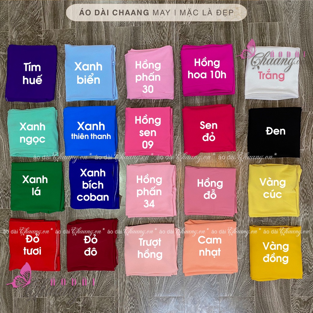 Quần lụa áo dài CHAANG May sẵn mặc áo dài cách tân truyền thống, quần khóa thun dễ mặc