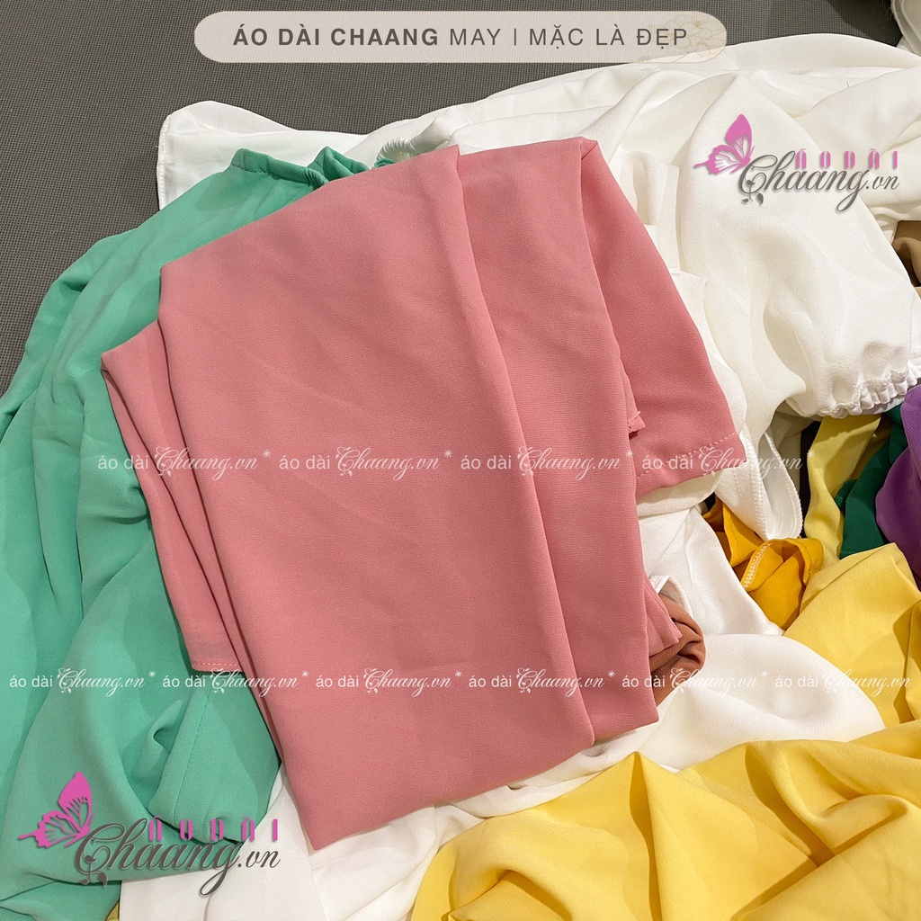 Quần lụa áo dài CHAANG May sẵn mặc áo dài cách tân truyền thống, quần khóa thun dễ mặc