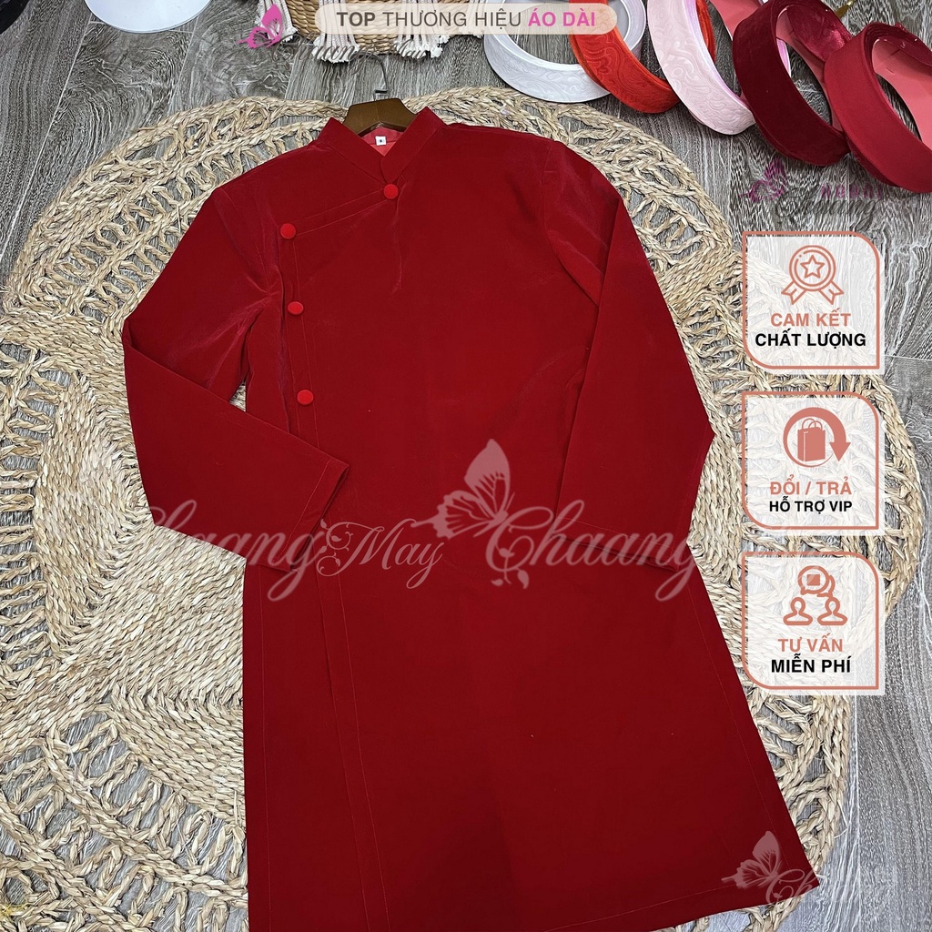 Áo dài nam cách tân form vestton Chaang May sẵn dáng áo truyền thống phù hợp dự tiệc cước lễ tết đẹp ADC135