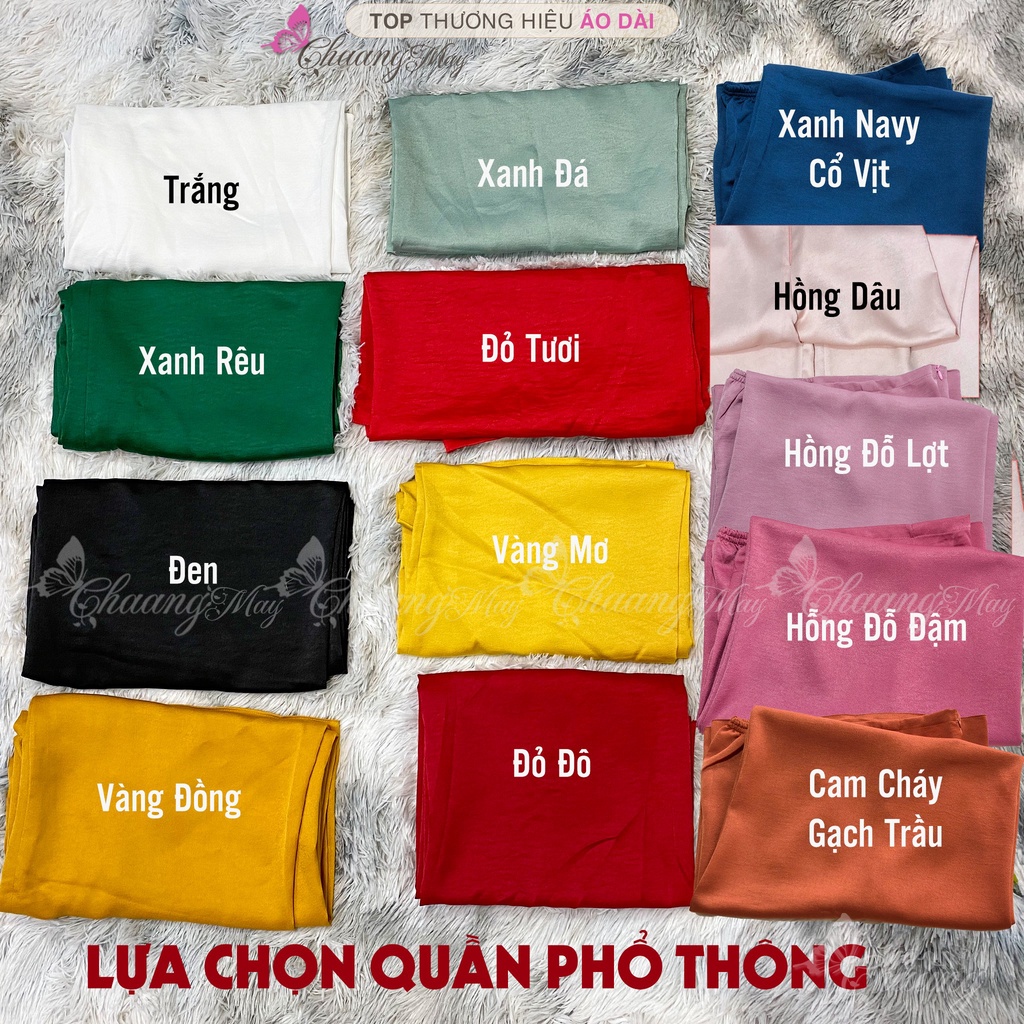 Áo dài Đỏ Đô Tươi cách tân nữ dáng suông xưa Chaang may sẵn lụa xuông bầu  rộng dự tiệc lễ tết đẹp ADC745