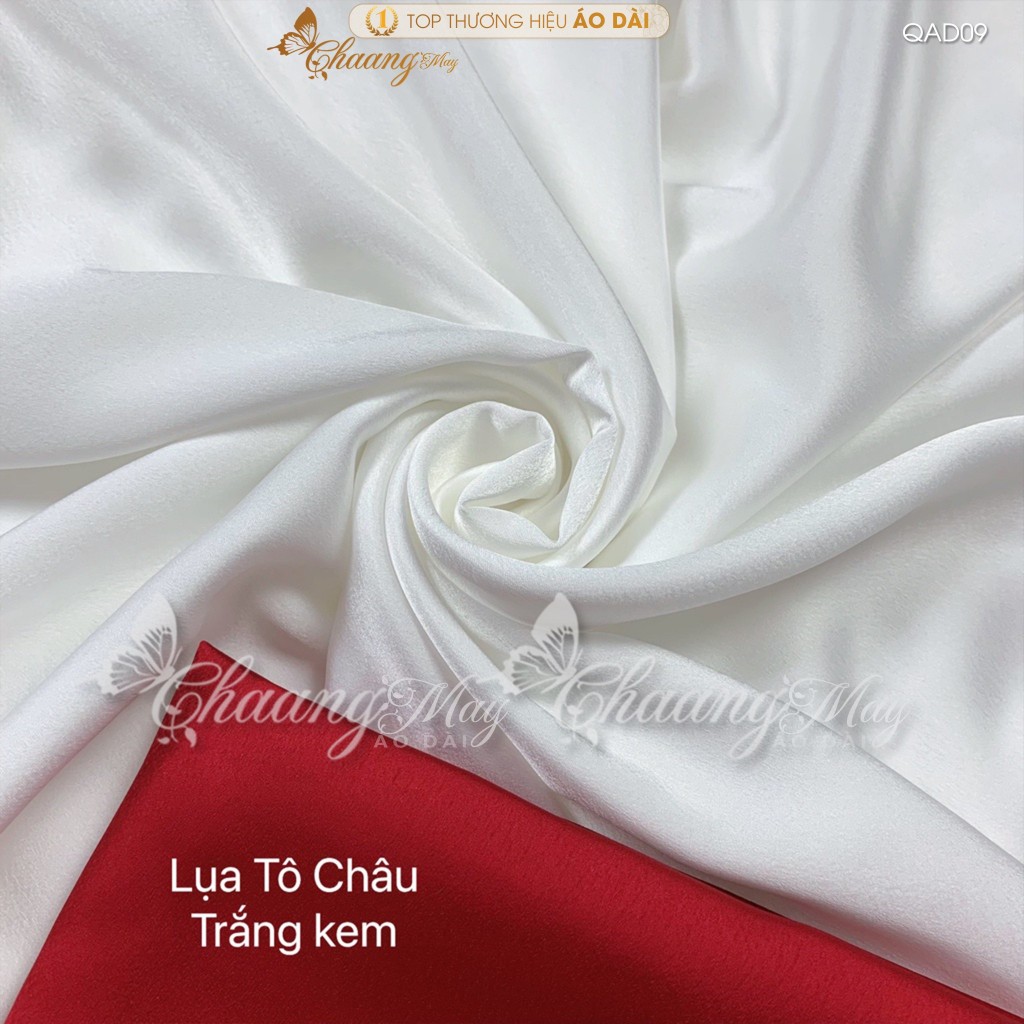 Quần mặc áo dài cách tân nữ truyền thống lụa Tô Châu may sẵn suông ống rộng thoáng mềm dự tiệc cưới lễ tết đẹp QAD09
