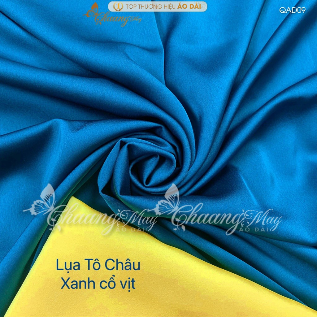 Quần mặc áo dài cách tân nữ truyền thống lụa Tô Châu may sẵn suông ống rộng thoáng mềm dự tiệc cưới lễ tết đẹp QAD09