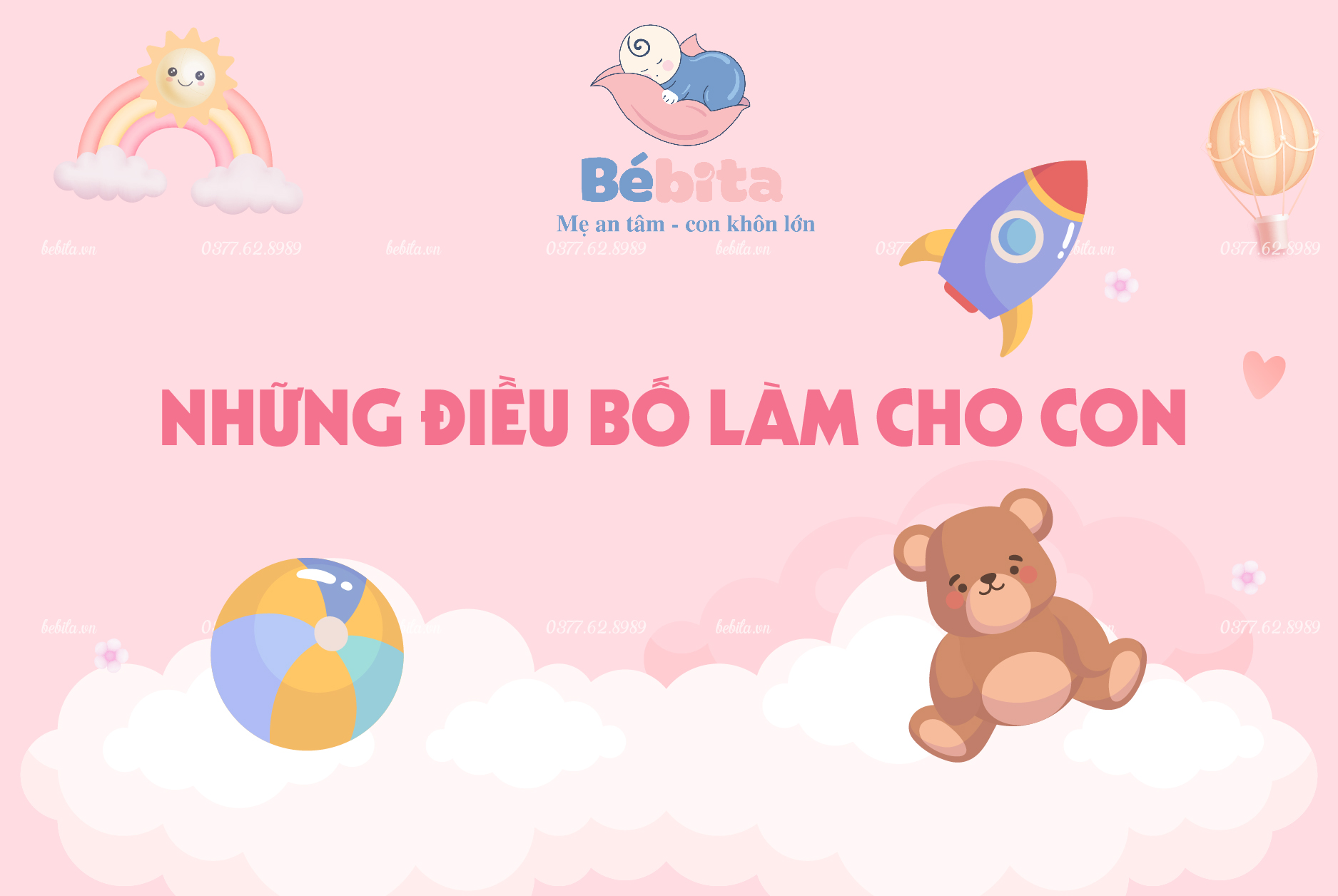 NHỮNG ĐIỀU BỐ LÀM CHO CON