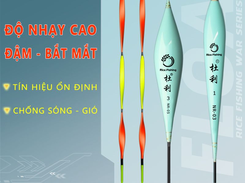 Các Loại Phao Câu Đài Thông Dụng Mà Cần Thủ Nào Cũng Nên Biết!