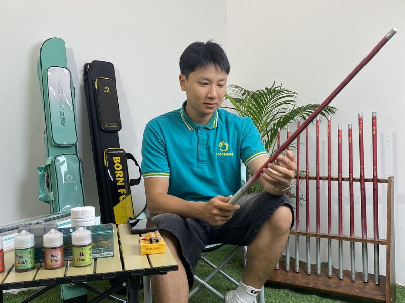 Câu đài nên chọn cần dài bao nhiêu cho phù hợp?