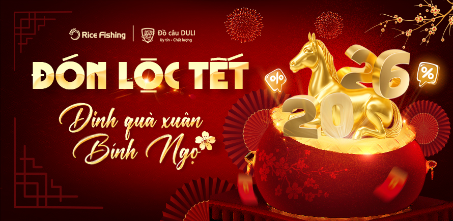 RICE FISHING - ĐỒ CÂU DULI THÔNG BÁO LỊCH NGHỈ TẾT