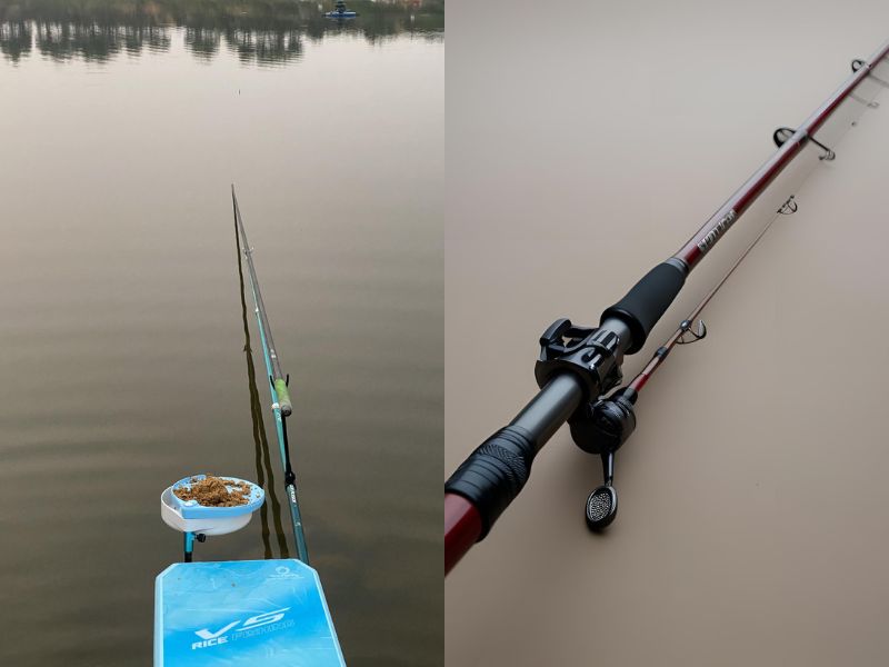 Sự khác biệt giữa cần câu đài và cần câu máy