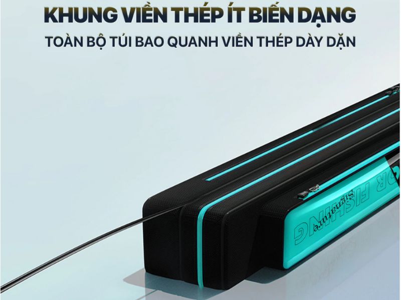 Chất liệu của túi đựng cần câu đóng vai trò vô cùng quan trọng
