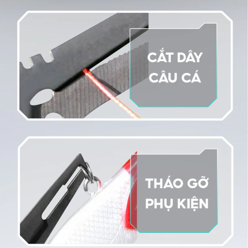 Kéo câu cá PK-44 tháo phụ kiện dễ dàng