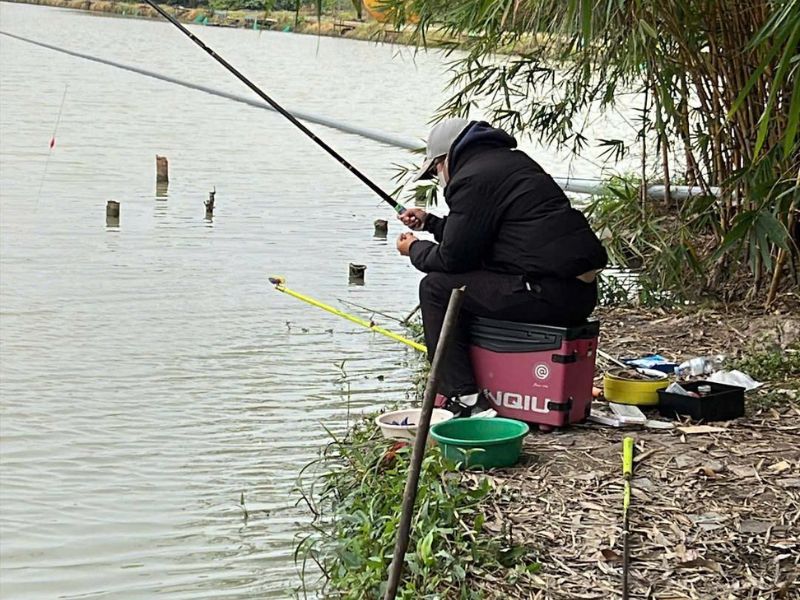 Lựa chọn vị trí câu tại hồ câu đài tác động quan trọng đến hiệu quả buổi câu
