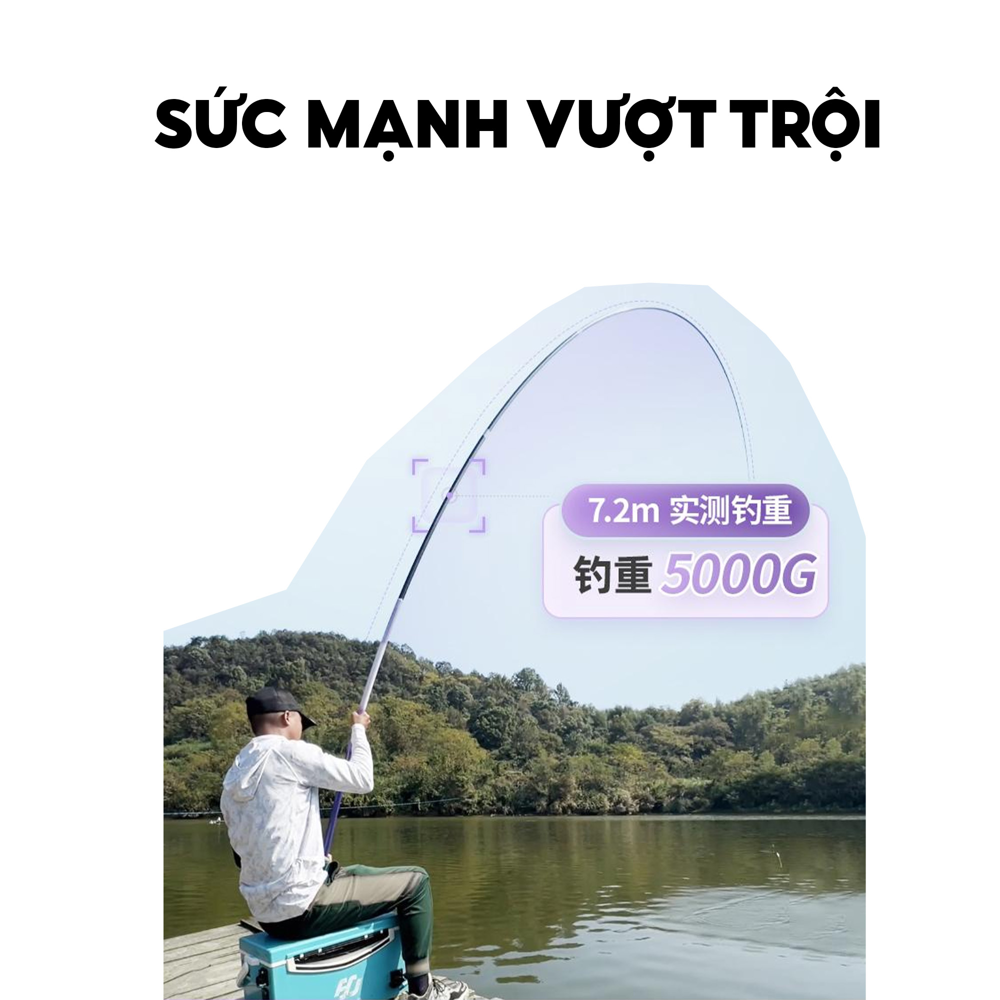 Cần câu Chiến Long sức mạnh vượt trội