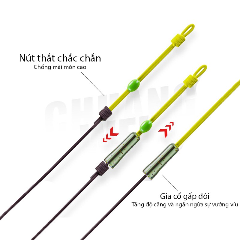 Dây trục câu đài DC-15 săn hàng Rice Fishing