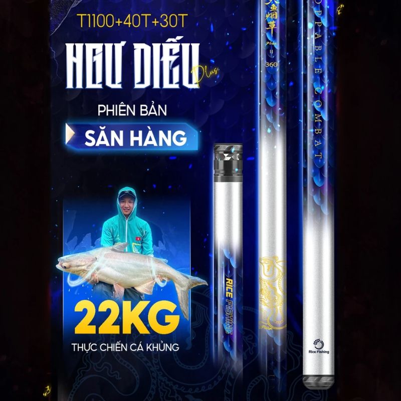 Ngư Điếu Plus Xanh Bản Nặng CC-45