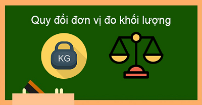 đơn vị đo khối lượng