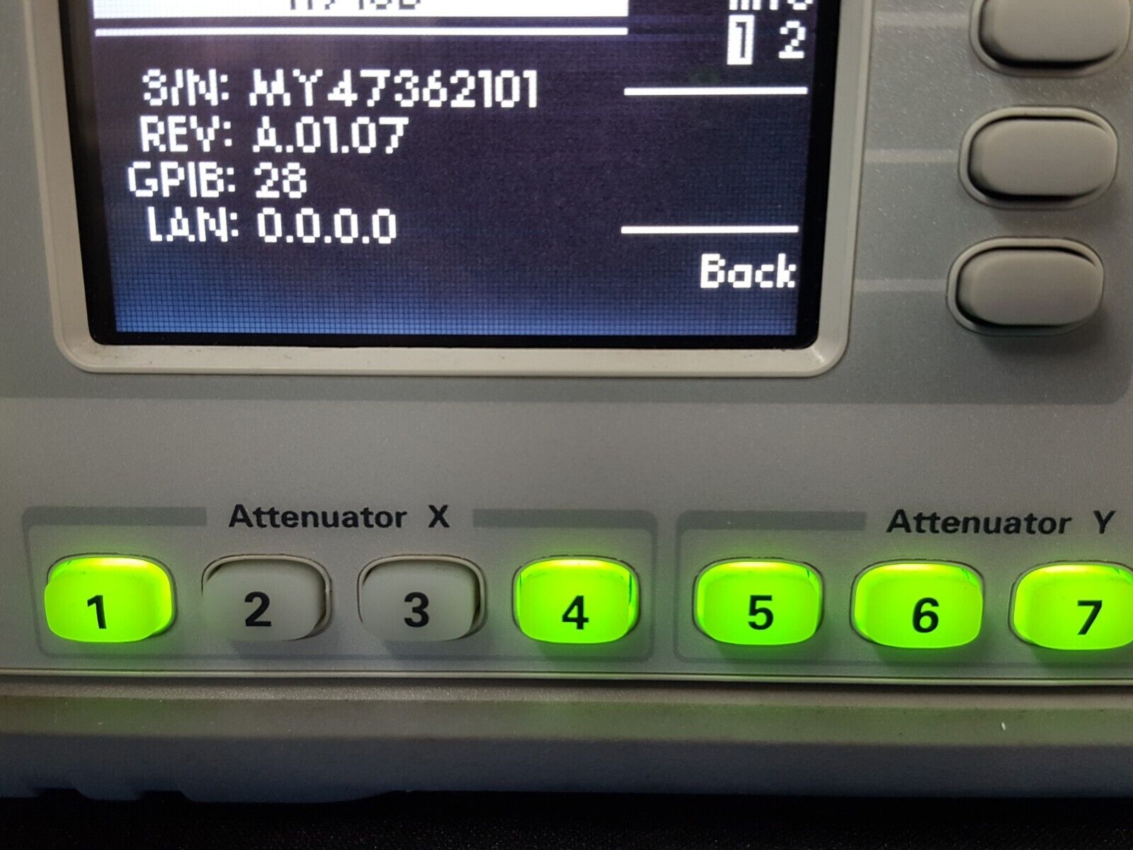 Agilent 11713B Attenuator / Switch Driver Nubicom
