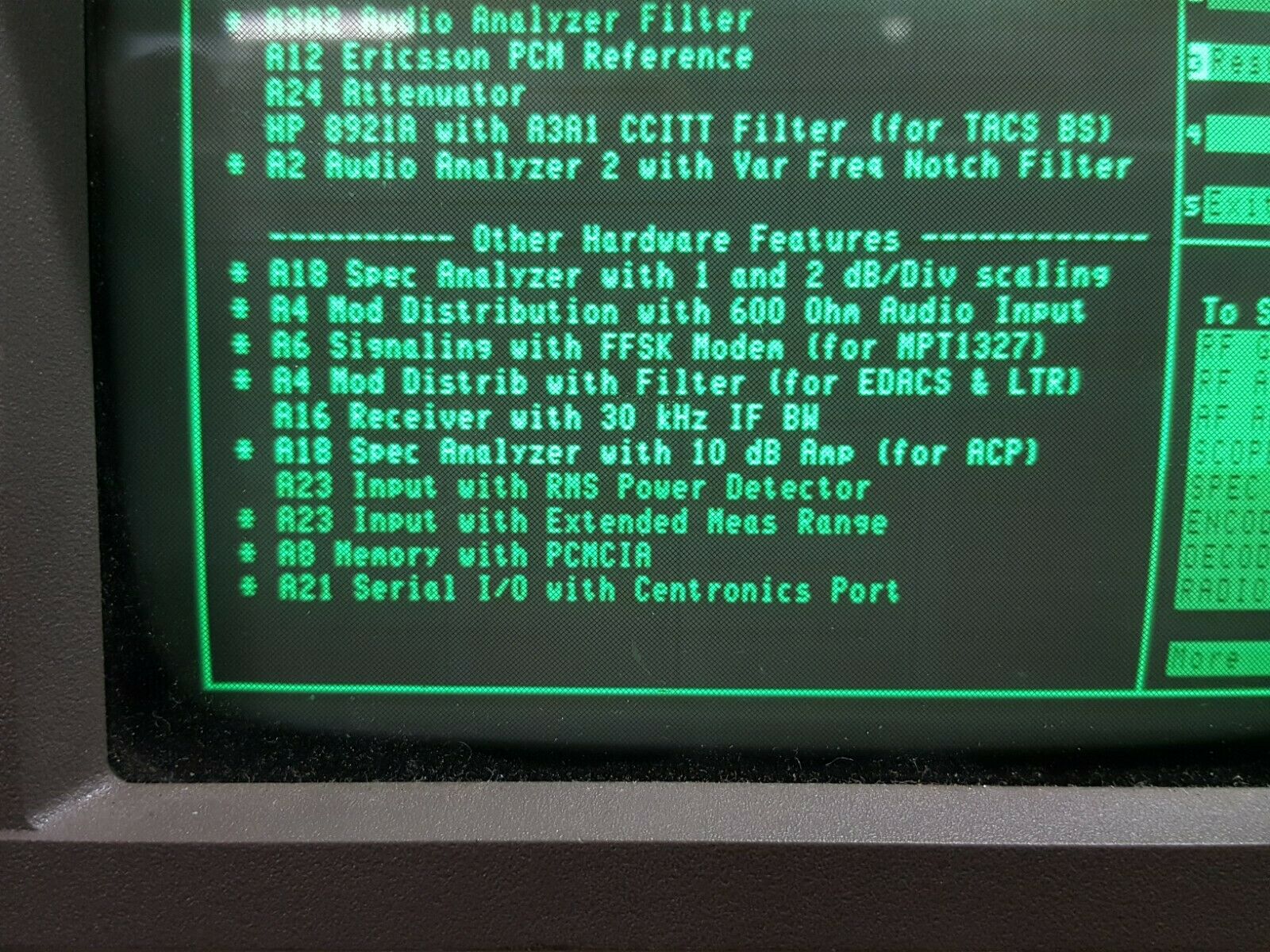 8920b Display Module HP_8920B Nubicom