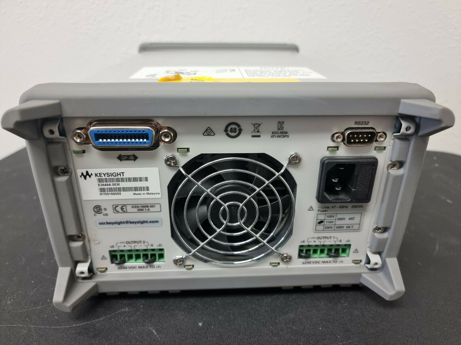 Máy cấp nguồn DC Keysight_E3649A