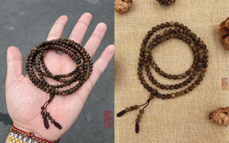 Mách bạn cách đeo vòng tay trầm hương 108 hạt sao cho chuẩn nhất