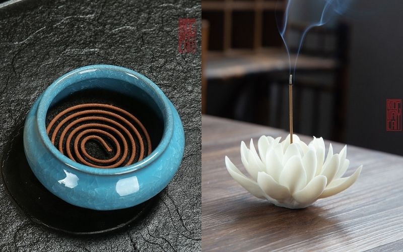 Bật mí 3 tác dụng của nhang trầm sạch đối với không gian sống