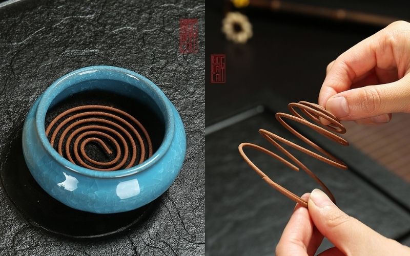Nhang khoanh trầm hương là gì? Cách dùng nhang khoanh hiệu quả