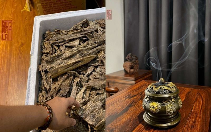 Hướng dẫn cách đốt trầm miếng cho người thưởng trầm