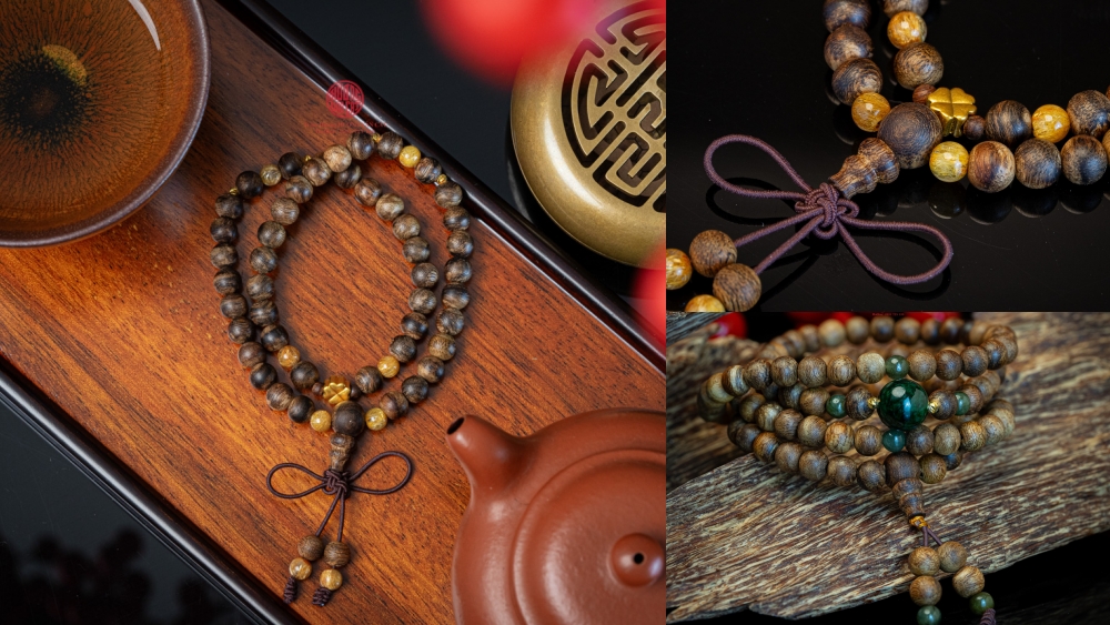 vòng trầm quấn cho nữ