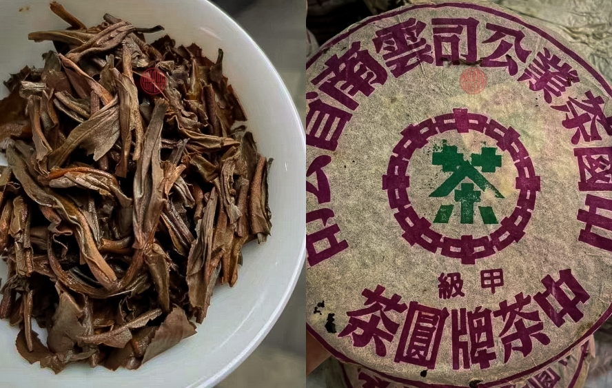 trà phổ nhĩ sống ủ 20 năm