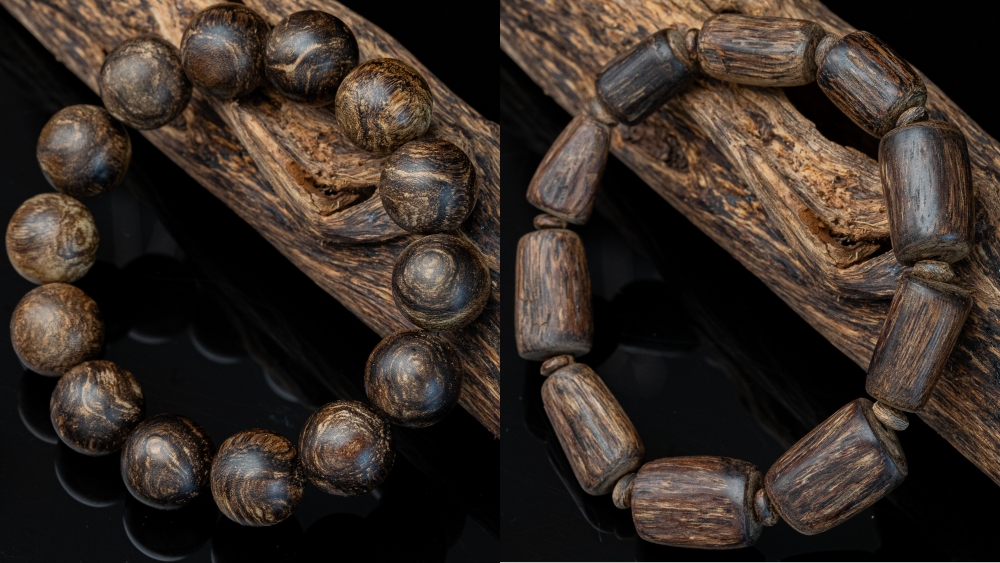 vòng trầm hương cho nam cận chìm