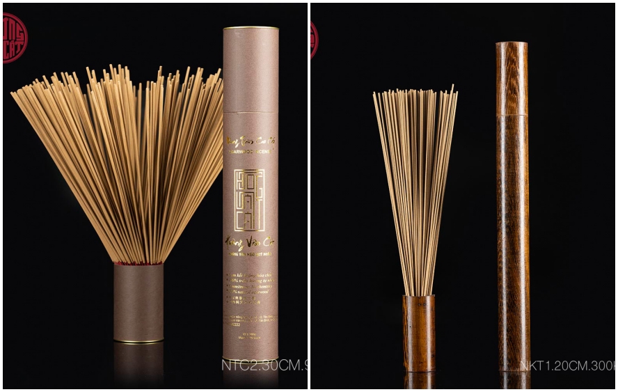 nhang trầm xông bàn gia tiên