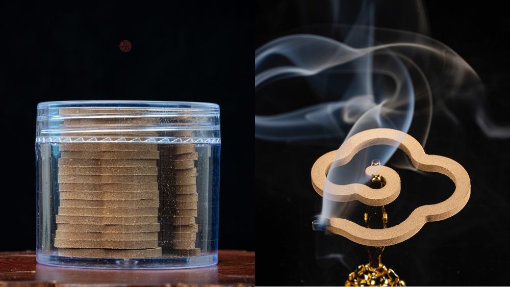 nhang trầm vân mây nguyên chất xông phòng ngủ