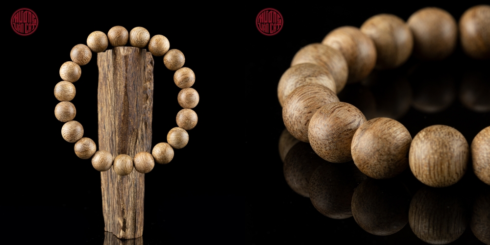 Vòng trầm tròn 10 li tốc già Việt Nam