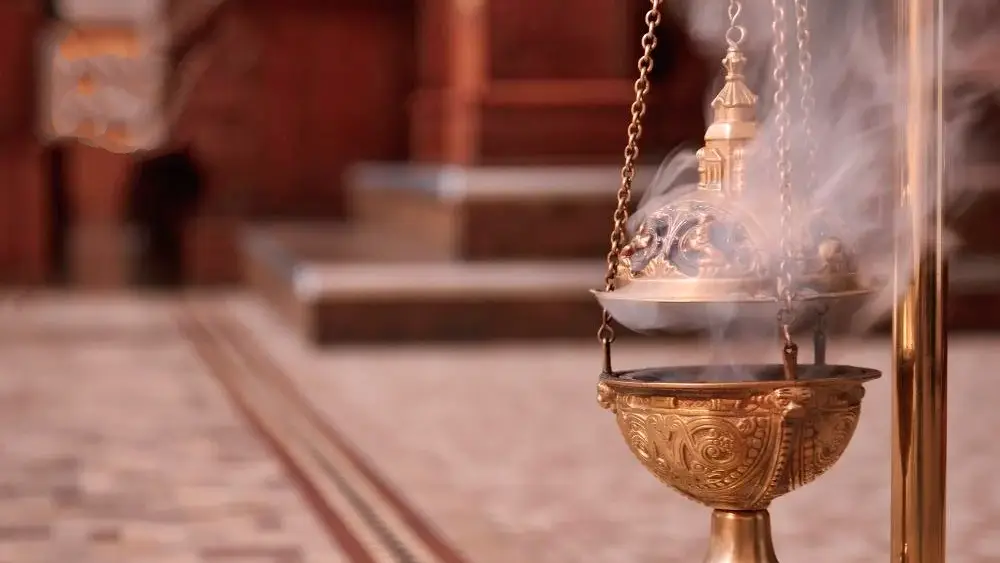 Agarwood fumigation ritual