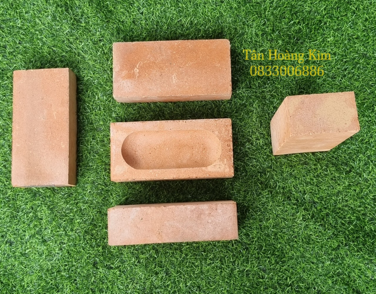 Gạch đặc không trát 20x10x6cm