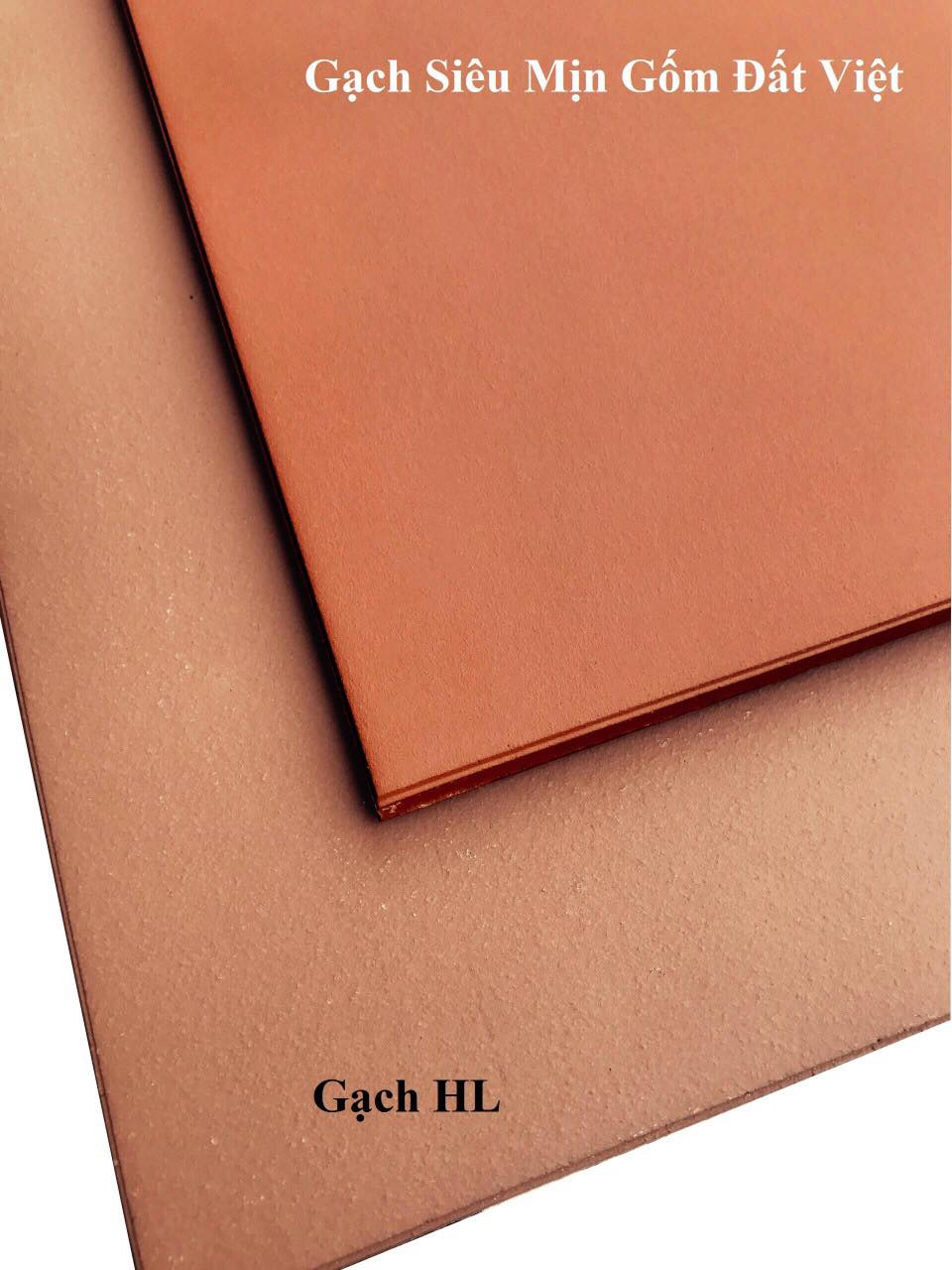 Gạch bậc thềm 40x36cm màu đỏ Gốm Đất Việt