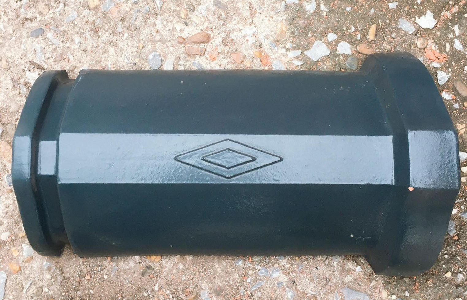 Ngói nóc trung tráng men xanh