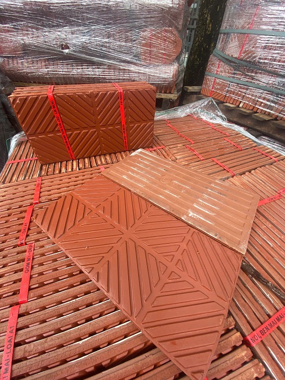 Gạch lá dừa 40x20cm Gốm Mỹ