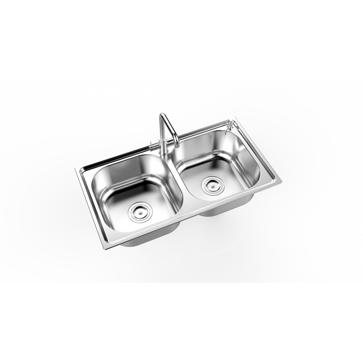 Chậu rửa bát Sơn Hà Inox S76