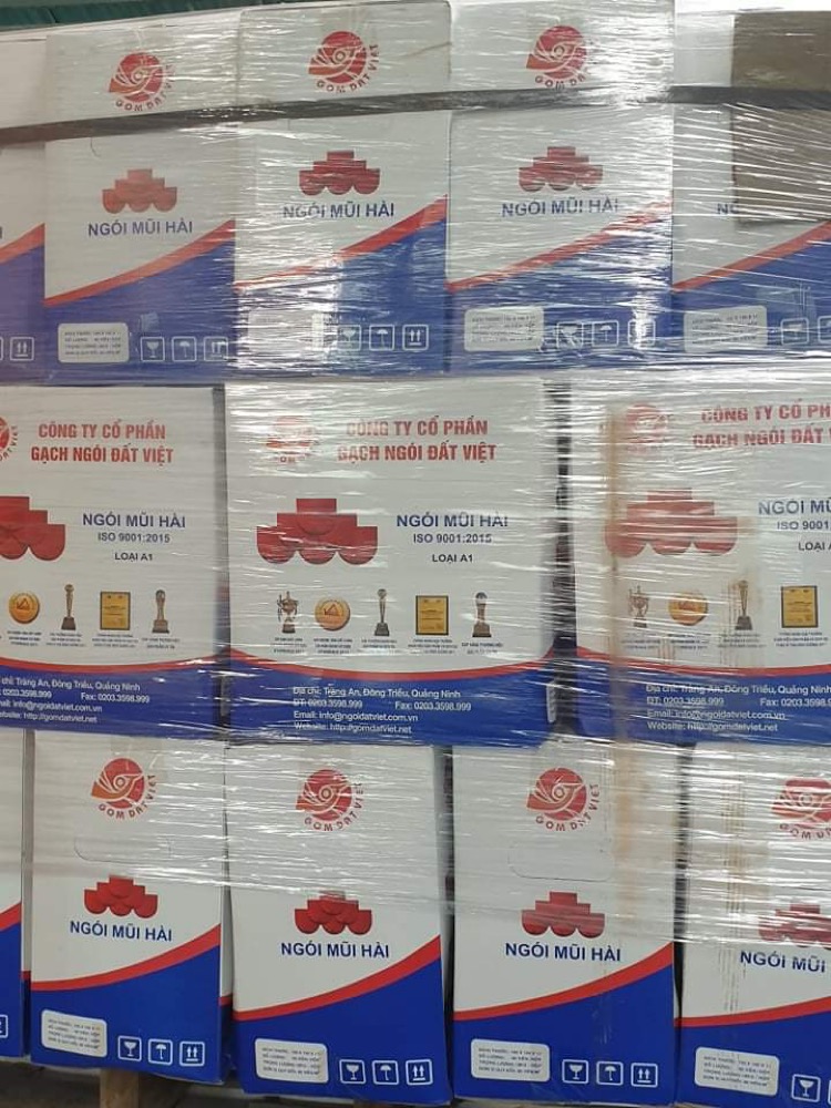 Ngói mũi hài 150 Gốm Đất Việt