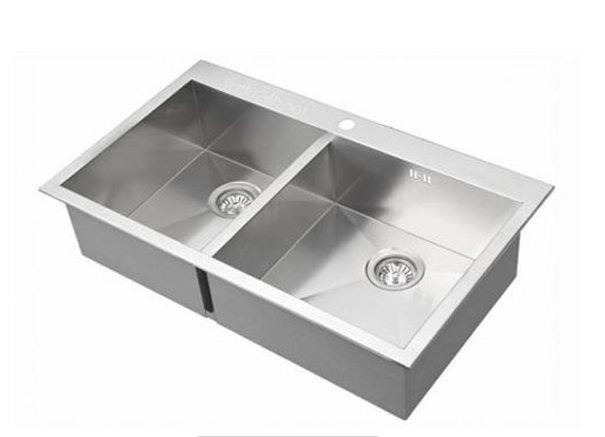Chậu rửa bát inox SUS304 NANOSI N-8545C 85x45x22