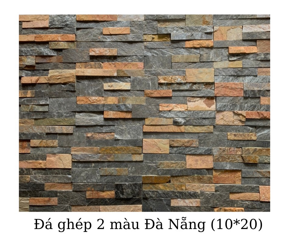 ĐÁ GHÉP 2 MÀU ĐÀ NẴNG 10x20