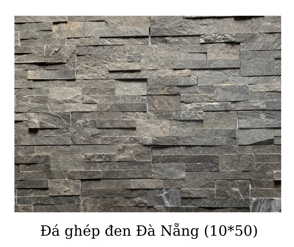 ĐÁ GHÉP ĐEN ĐÀ NẴNG 10x50