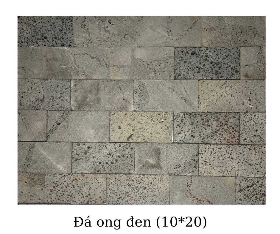 ĐÁ ONG ĐEN 10x20