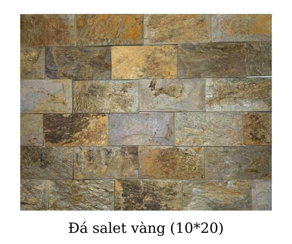 ĐÁ SALET VÀNG 10x20